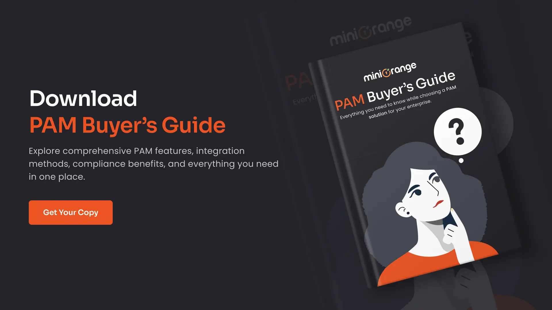 Download the miniOrange PAM Buyer’s Guide