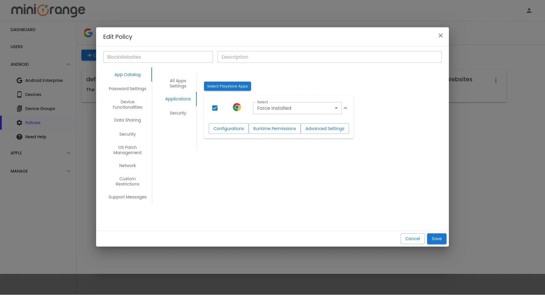 how to block websites on android phone