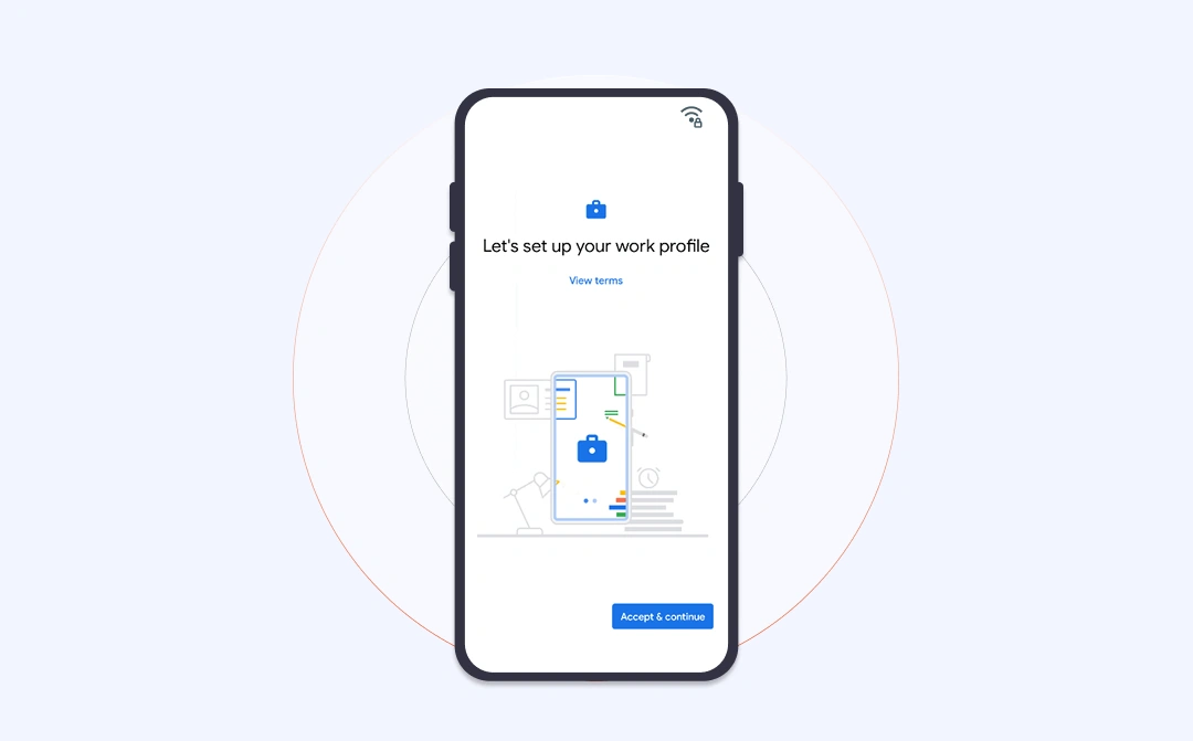 Android enterprise zero touch
